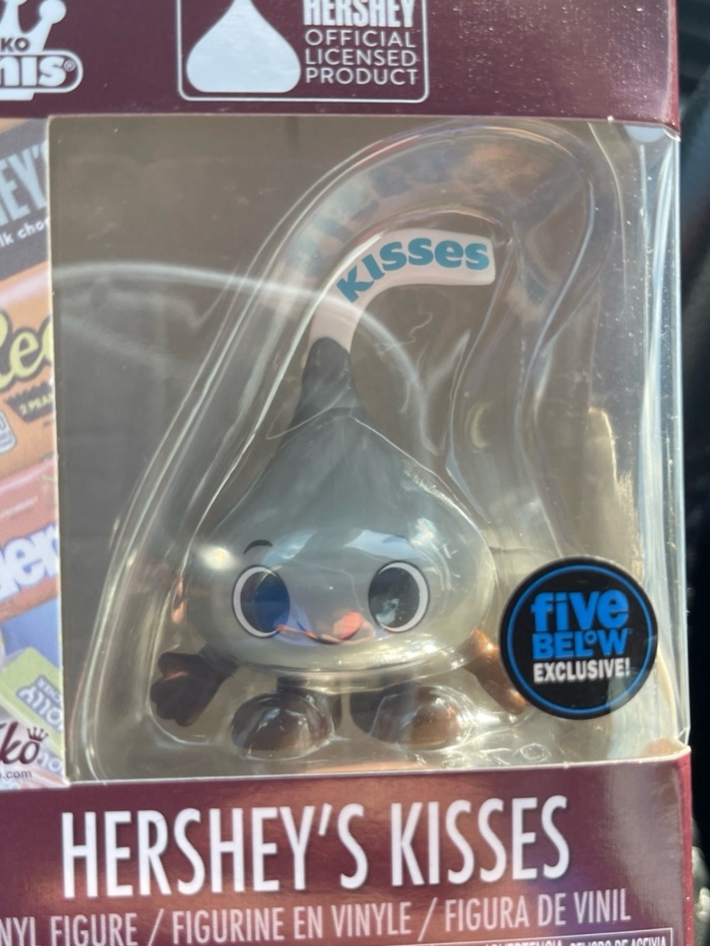 Funko Hershey's Kisses Vinyl Figure - Silver, Brown, Blue Accents